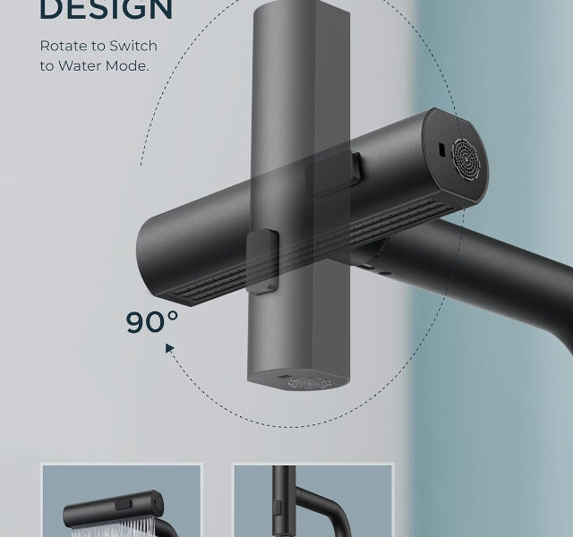 NEW: Kitchen Faucet with Pull Down Sprayer