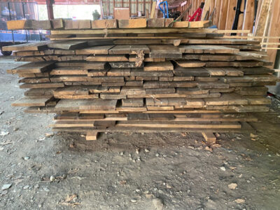 Wood planks