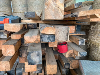 Spruce Rough Cut Beam Lumber