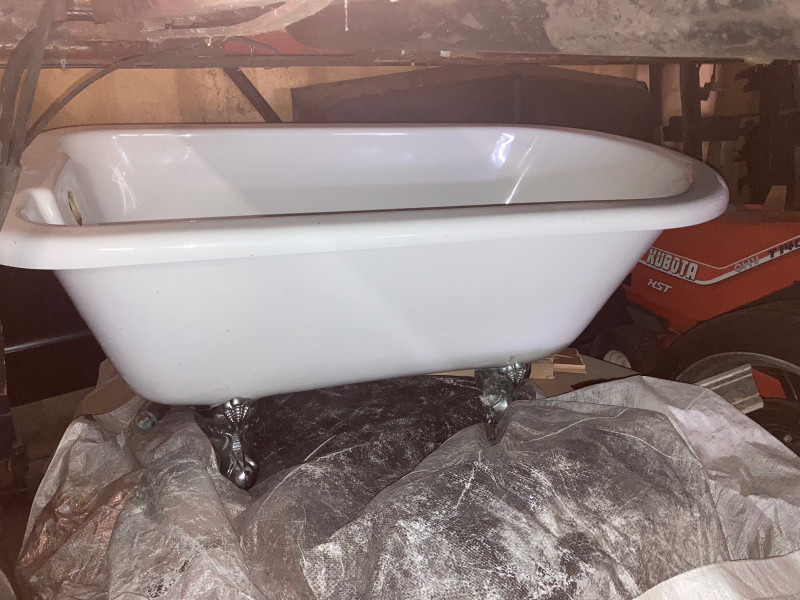 Acrylic Cale foot tub