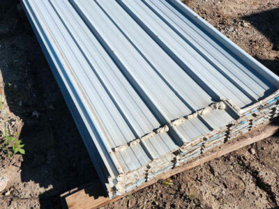 7ft 8ft steel metal roofing panel barn tin