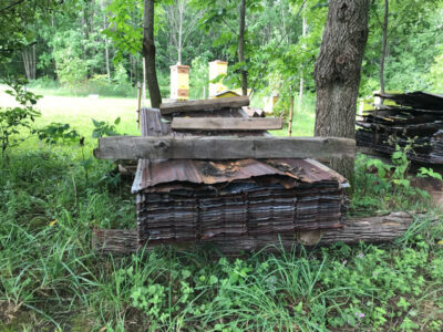 Barn roofing tin