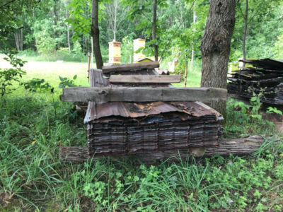 Barn roofing tin