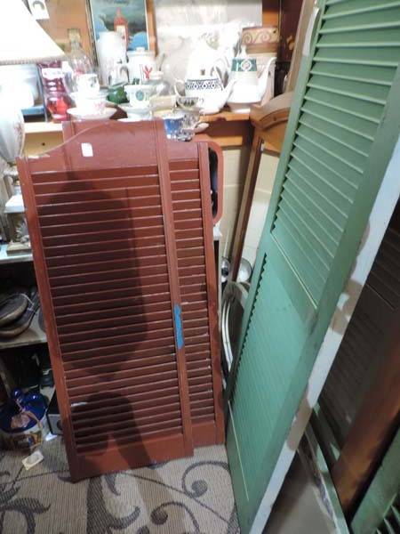 Assorted Vintage Shutters