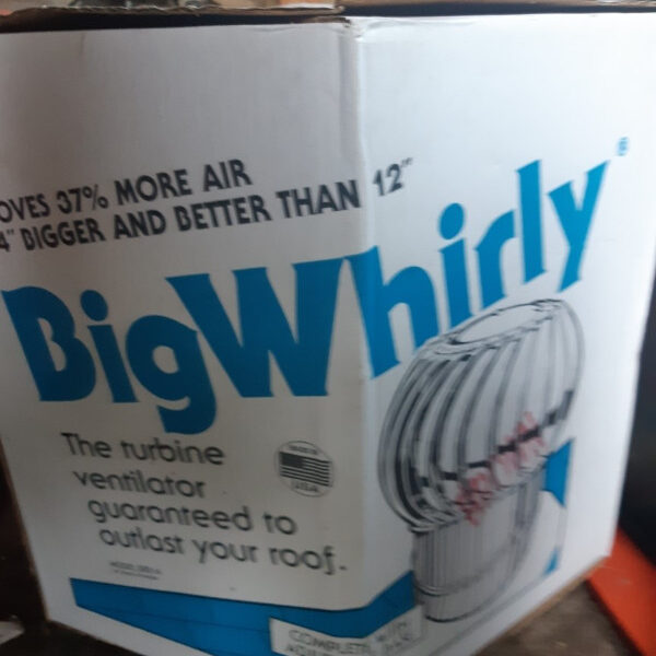 big whirly the turbine ventilator