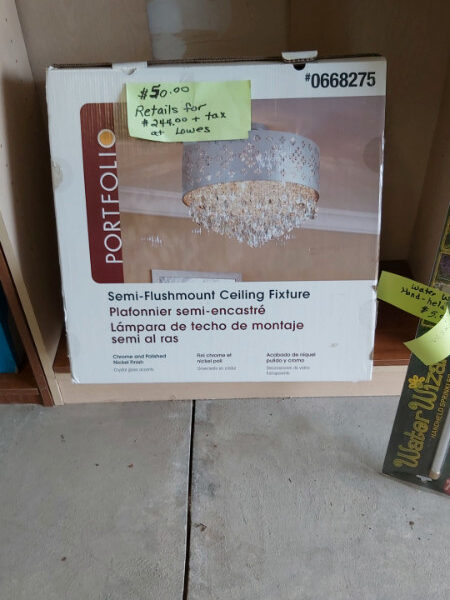Lights new in boxes