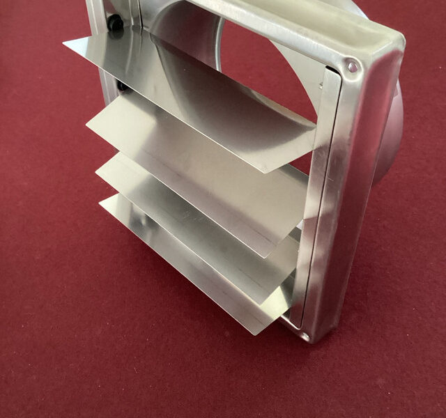 6” stainless steel vent