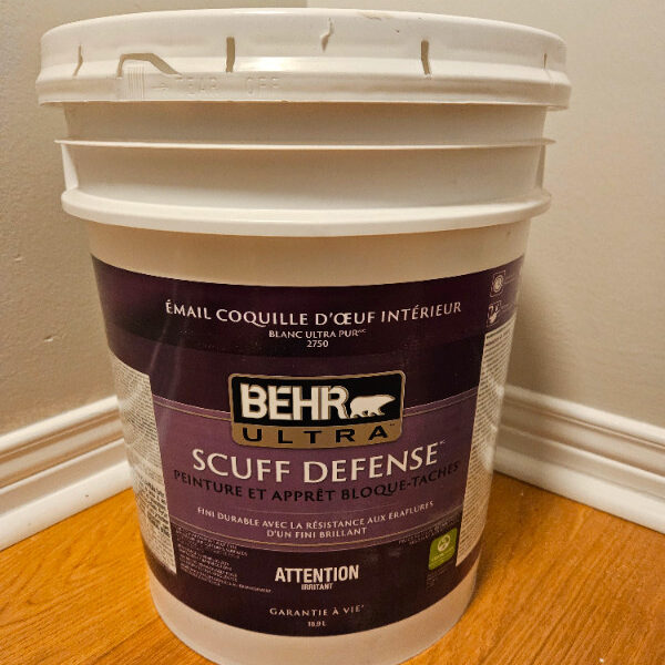 Paint - Behr Scuff Defense - Campfire Ash - 5 Gallon (Unopened)