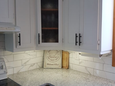 Paint Oak Kitchen Cabinets with Cottage Paint.