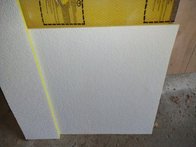 Suspended ceiling tiles, soft foam type. 10 left over in the box