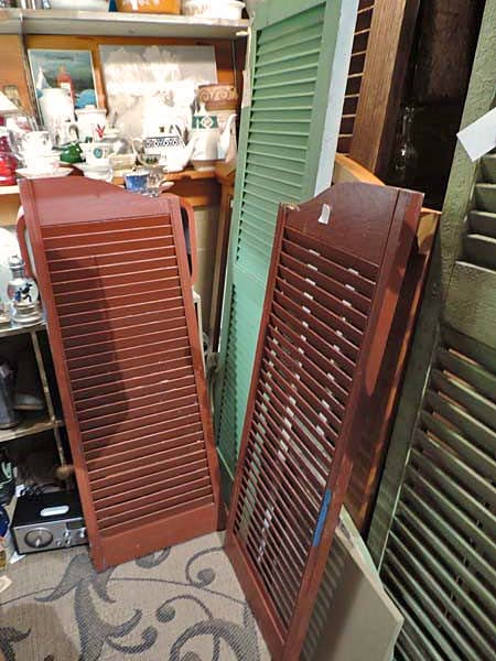 Assorted Vintage Shutters