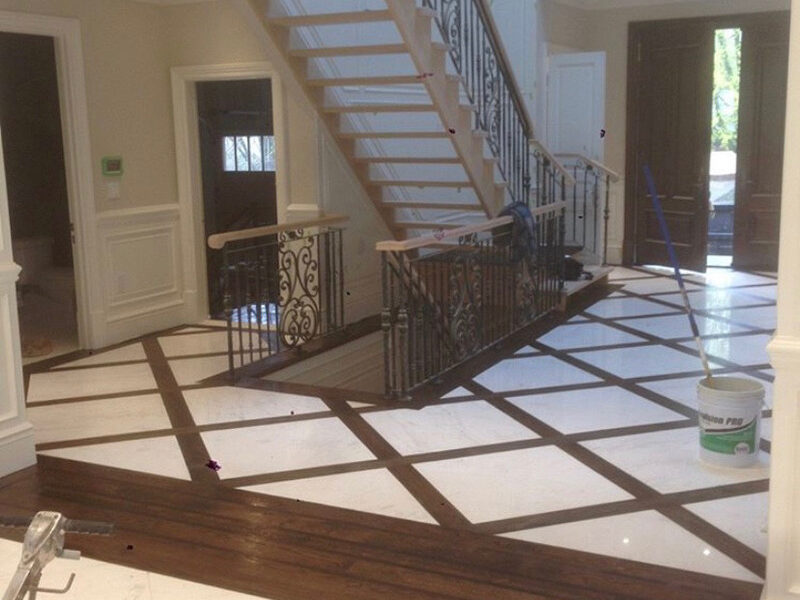 Flooring stairs