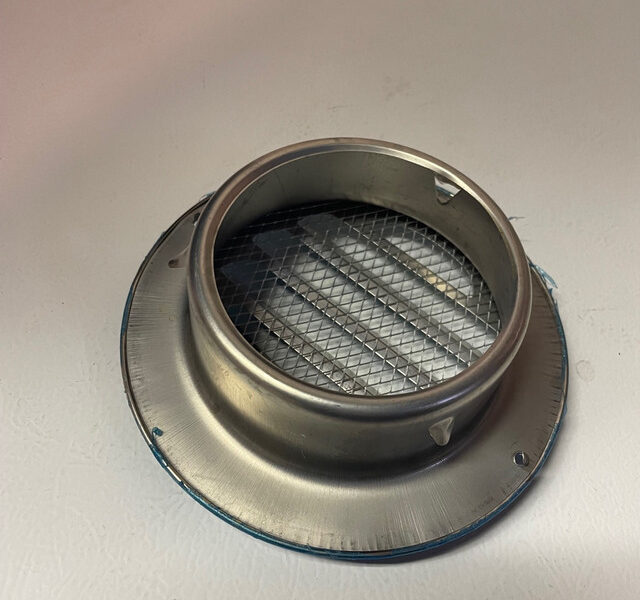 4” Stainless Louver