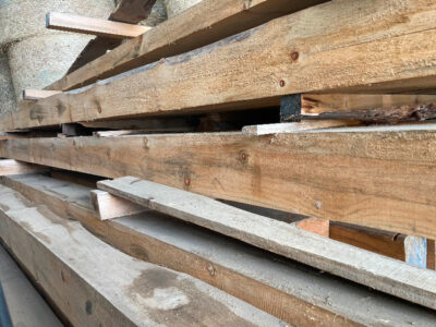 Spruce Rough Cut Beam Lumber