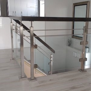 European custom built stairs and railings