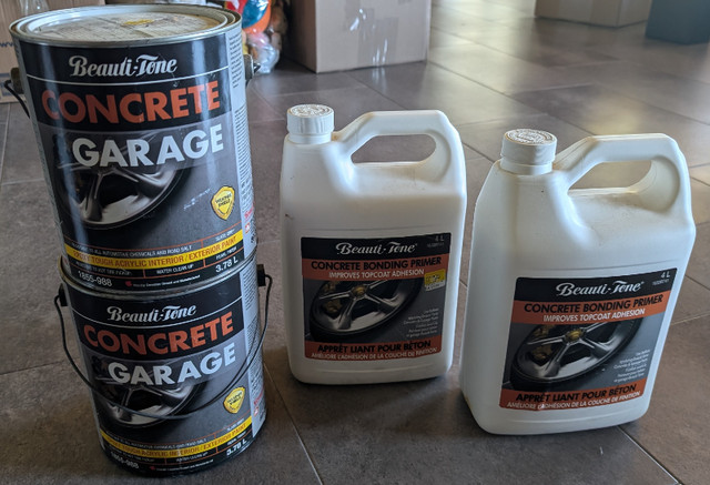 Garage Floor Paint and Primer