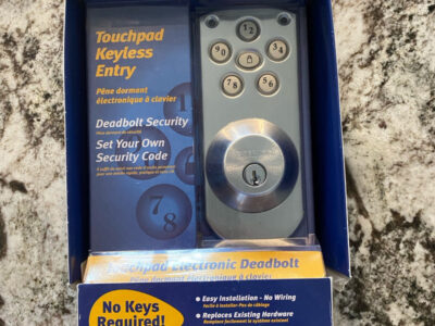 Weiser Keyless Electonic Deadbolt