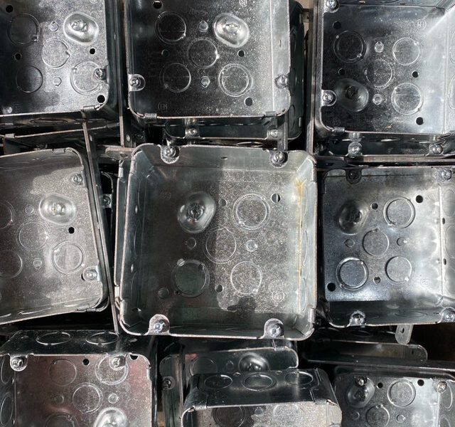 Electrical rough in boxes
