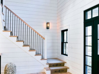 European custom built stairs and railings