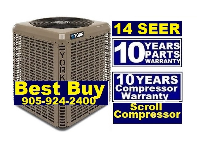 Lennox Goodman York air conditioner from $2399, Furnace $2499