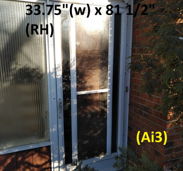 Door - Storm Doors, Tri-Lite Model, Various dimensions