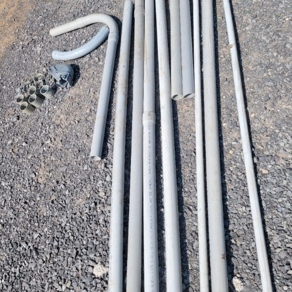 2" diameter above/underground conduit